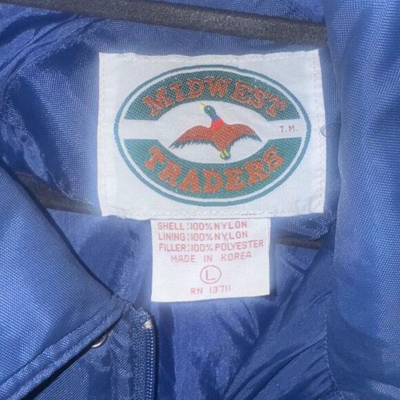 Vintage MIDWEST TRADERS Overalls Coveralls Snowsuit Large XL XXL - Picture 3 of 12